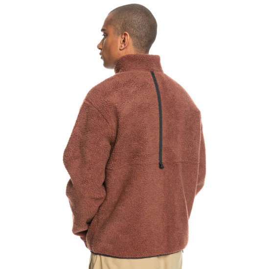 Quiksilver Ανδρική ζακέτα Shallow Water - Zip Up Sherpa Fleece for Men